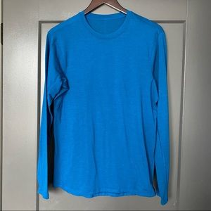 Mens Small Blue Lululemon Long sleeve Soft Shirt